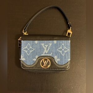 Jean Clutch Credit Card Holder